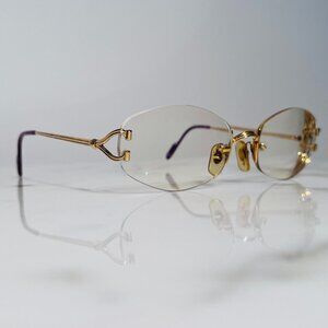 Cartier C’Decor Portofino Wire Gold Sunglasses Glasses